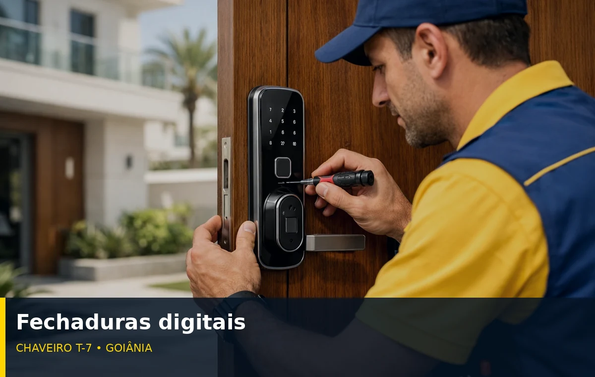 Fechaduras digitais