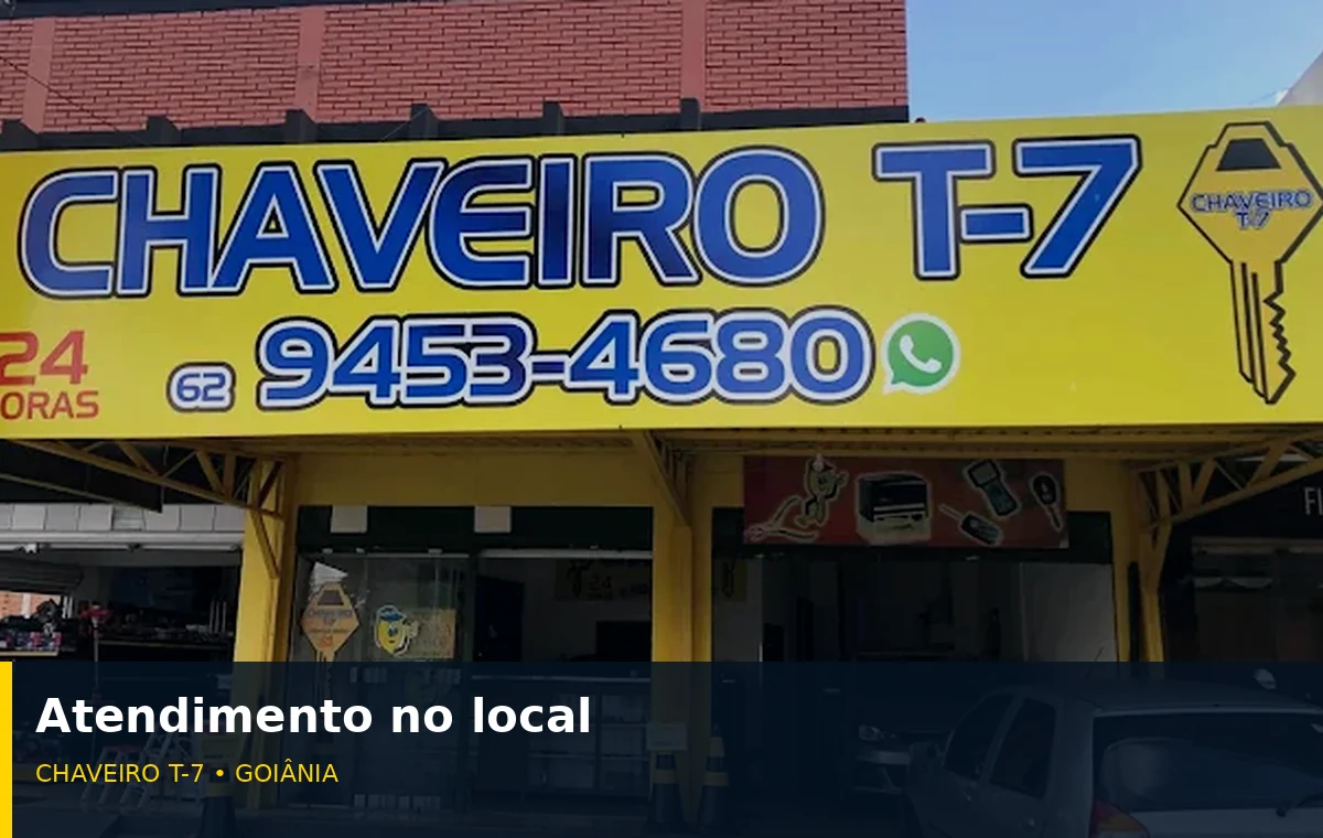 Atendimento no local em Goiânia
